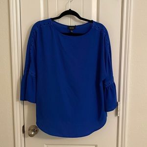 ALYX royal blue blouse. Size Large